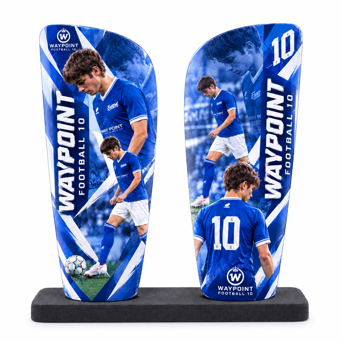 Espinilleras Waypoint Football personalizadas