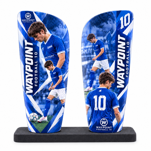 Espinilleras Waypoint Football personalizadas