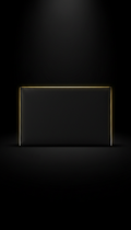 porta tarjetas concierge negro mate